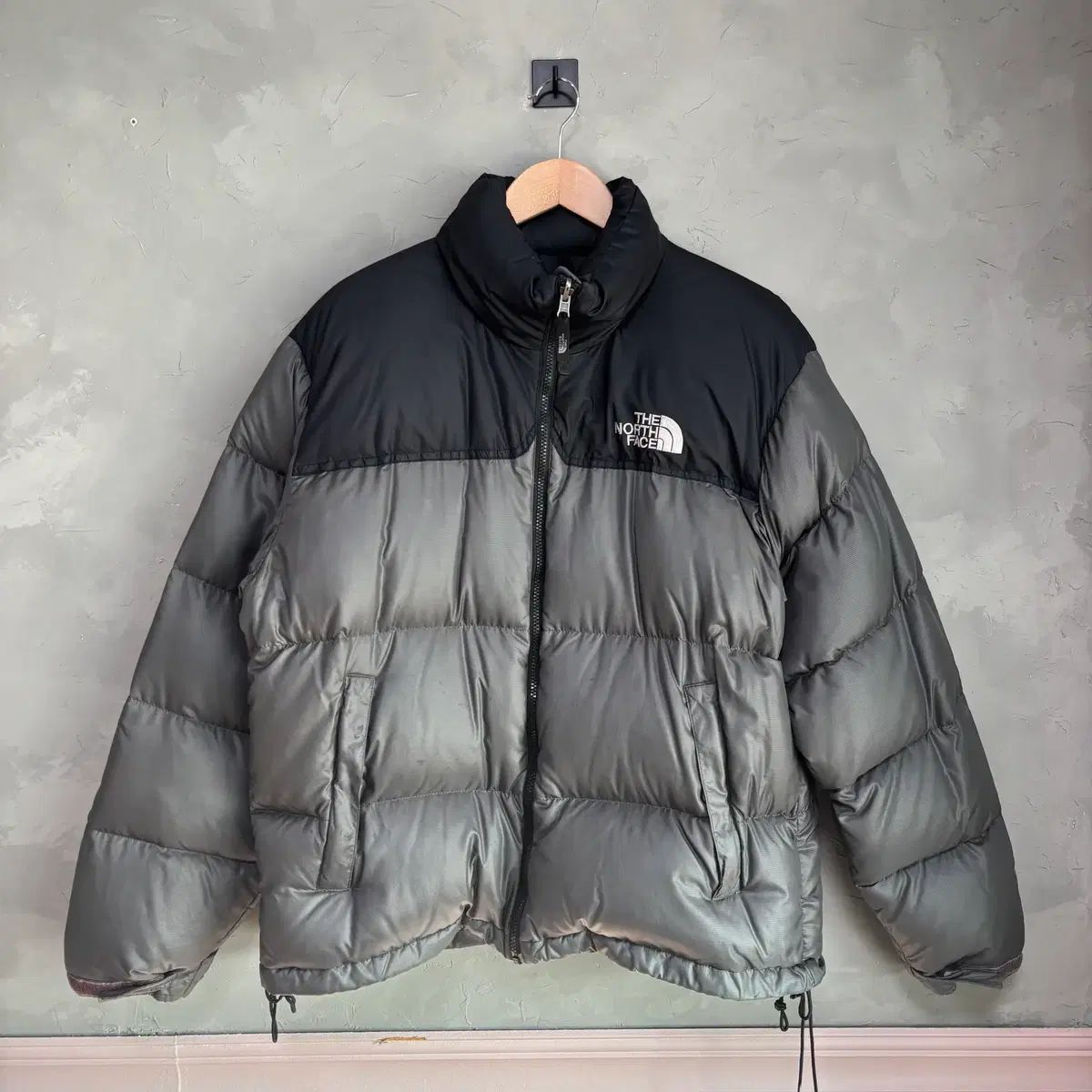 THE NORTH FACE 700 ヌプシ グースダウン ダウン ダークグレー