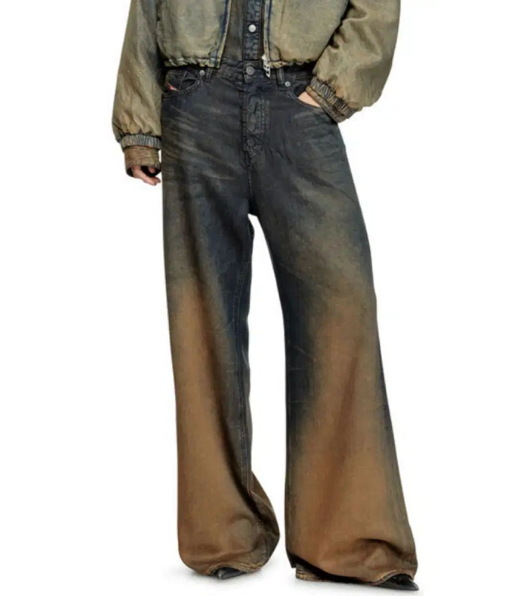 DIESEL 1996 リラックスド ジーン 068 tf ブルーブラウン