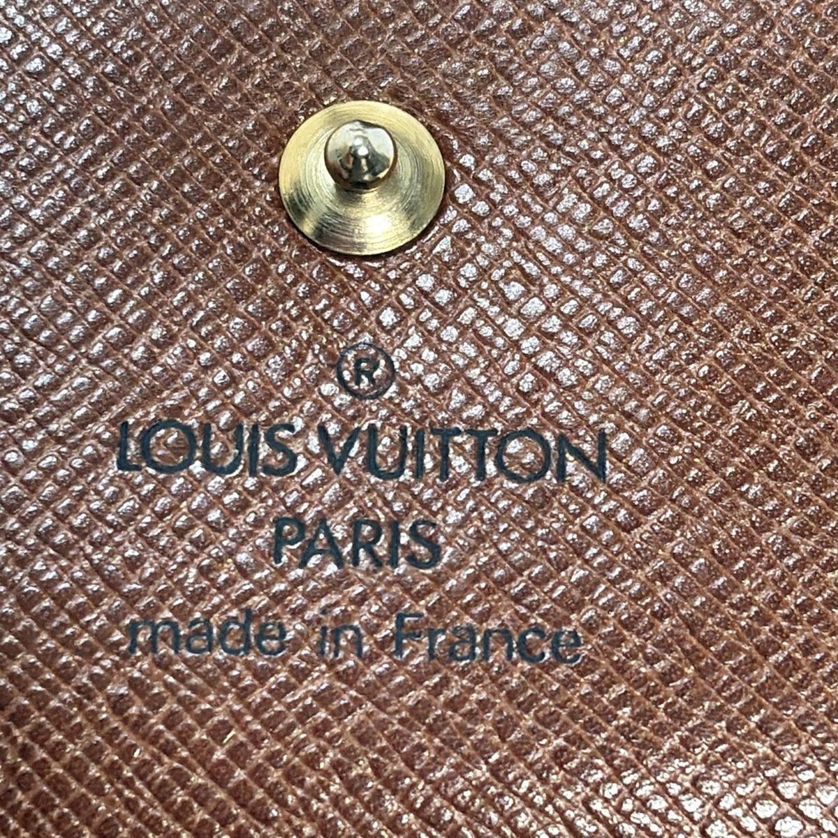 LOUIS VUITTON(ルイヴィトン) Wホック財布 モノグラム ポルトモネビエ