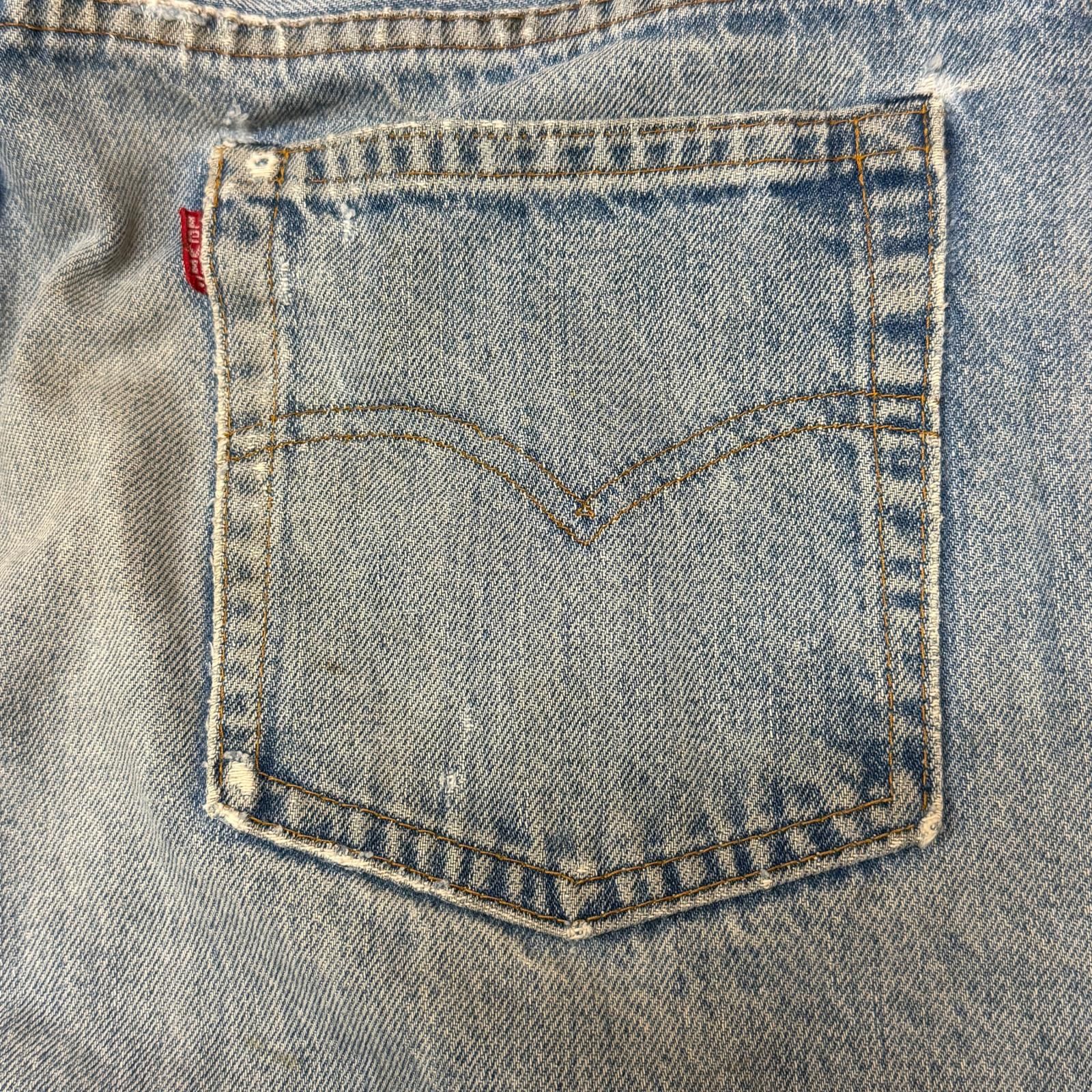 Levi's jeans 70-80s 517 ボタン裏5 42TALON フレアカットデニムパンツ