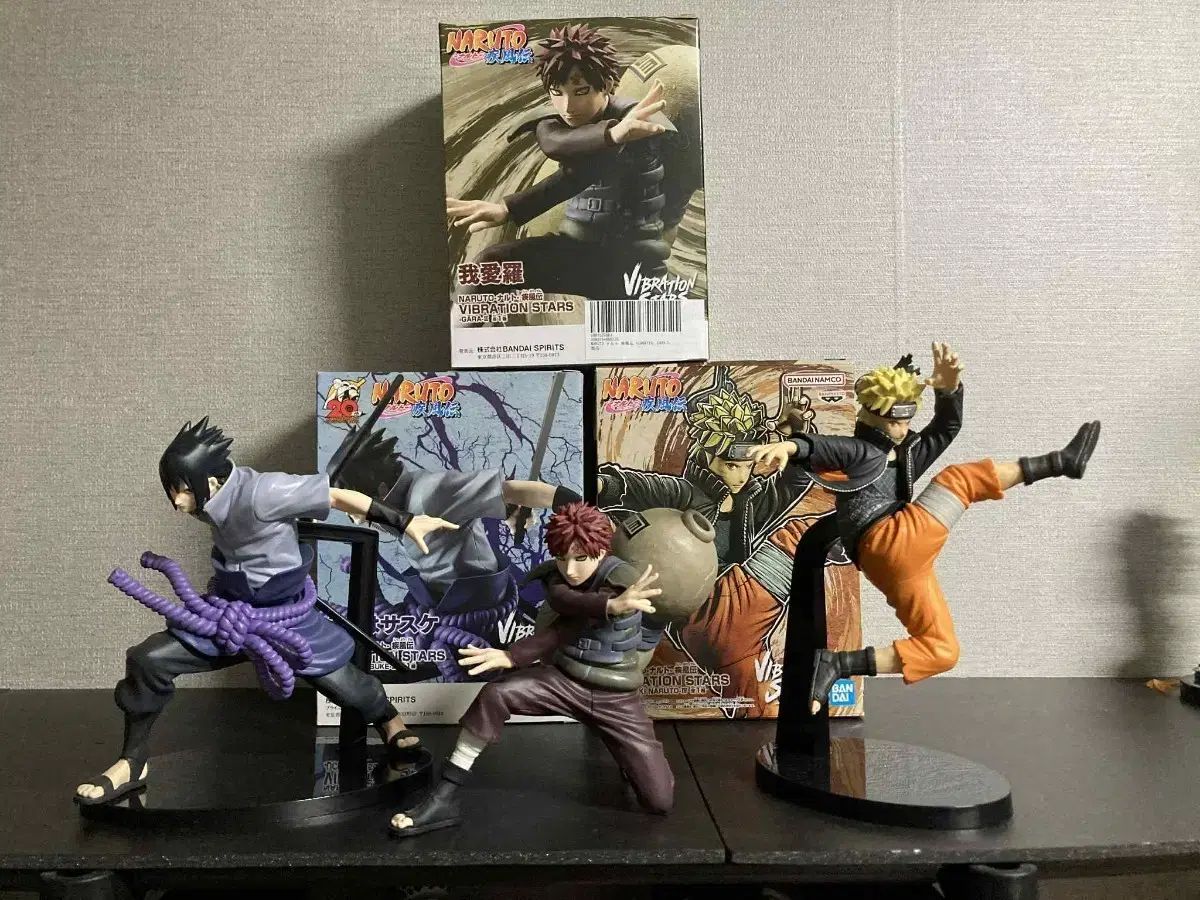 NARUTO -ナルト- Vibration Stars フィギュア セット (我愛羅/うちは