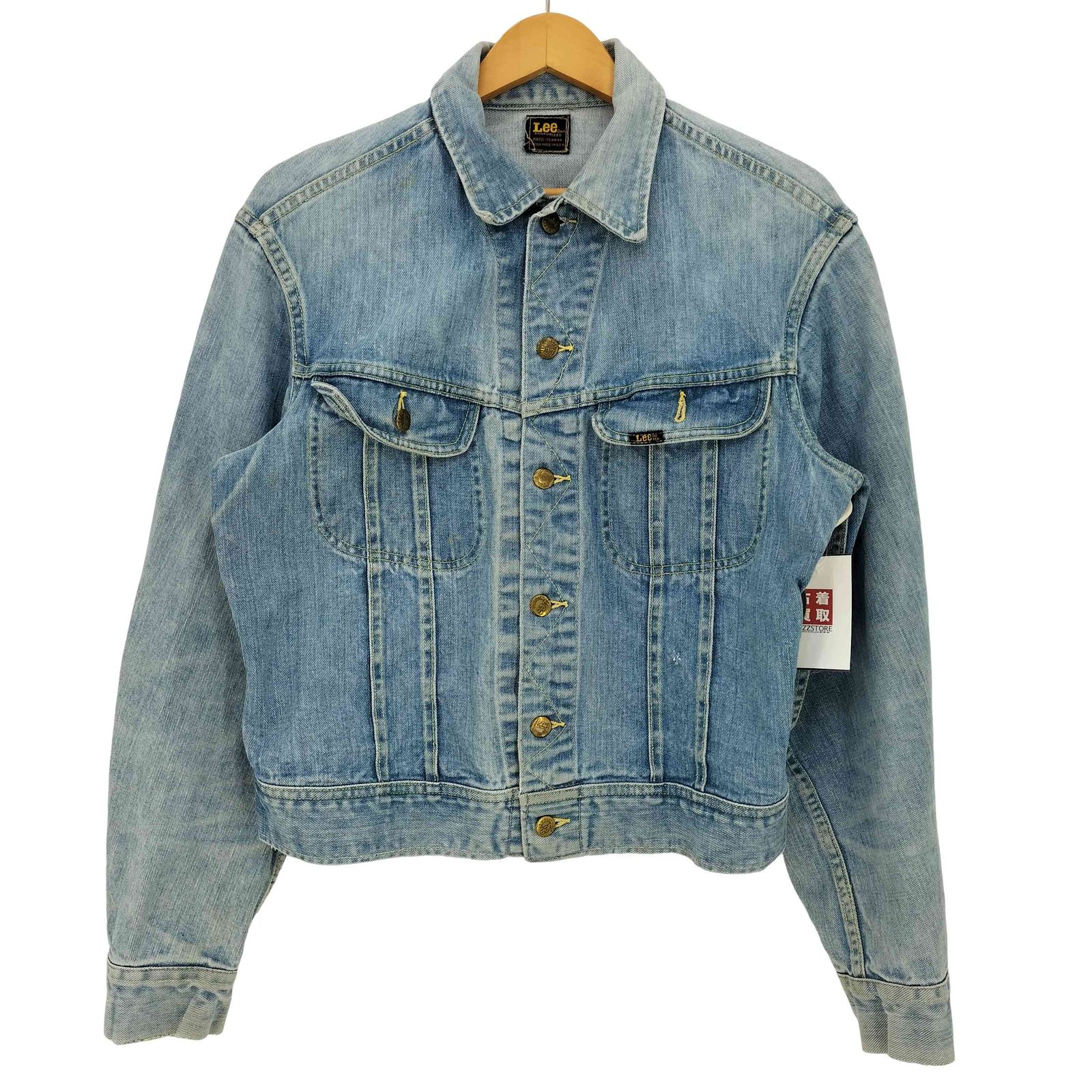 リー Lee 70s USA製 黒タグ PATD 153438 ユニオンチケット デニム