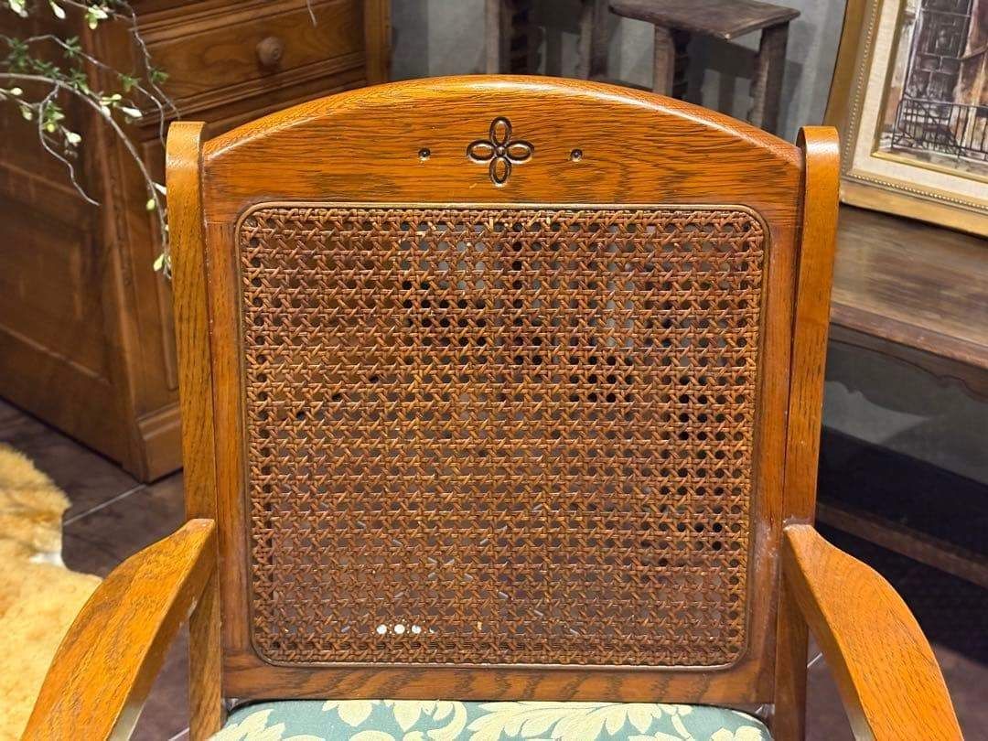 ダイニングチェア アームチェア 三越ブルージュ アンティーク