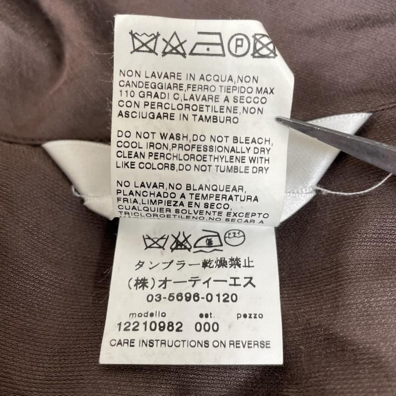 マックスマーラ 白タグ ノースリーブ シャツ ワンピース 巻きスカート