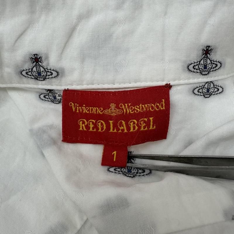 ヴィヴィアン ウエストウッド レッドレーベル オーブ ボタン 刺繍 総柄