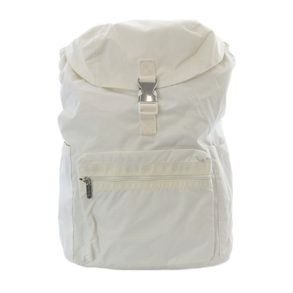 レスポートサック LesportSAC 神崎恵 コラボ リュックサック 白 - メルカリ