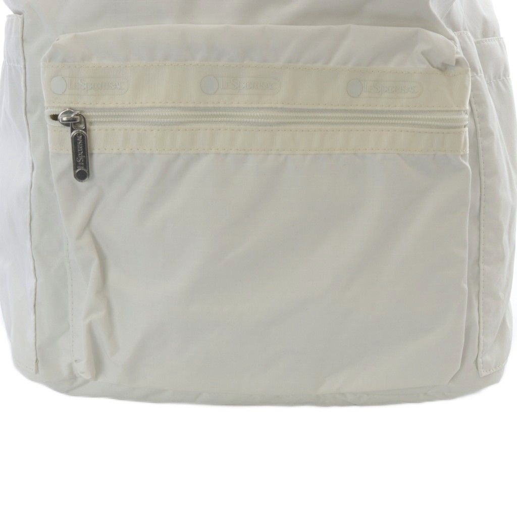 レスポートサック LesportSAC 神崎恵 コラボ リュックサック 白 - メルカリ