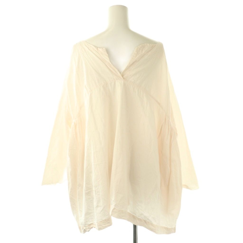 daniela gregis ブラウス ダニエラグレジス Daniela Gregis コットンブラウス プルオーバー 長袖