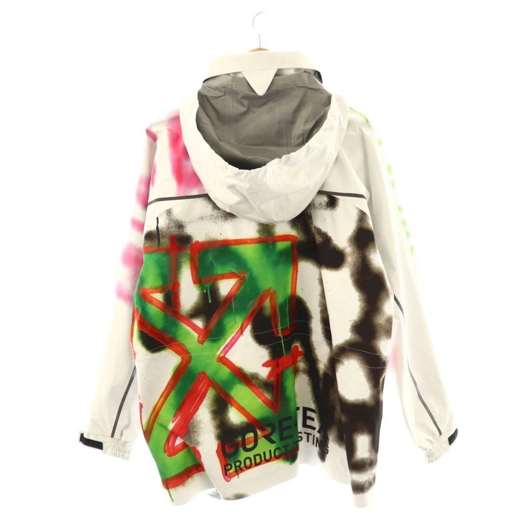 オフホワイト OFF WHITE ゴアテックス スキージャケット ジップアップ