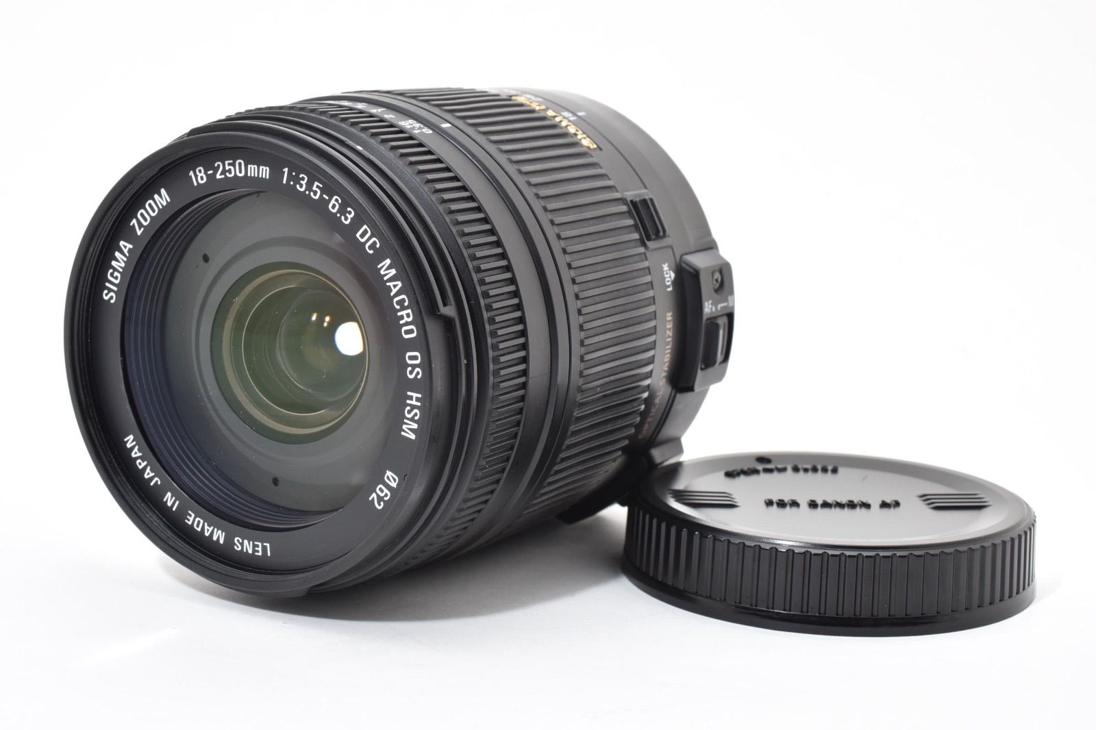 ☆良品☆ SIGMA シグマ 18-250mm F3.5-6.3 DC MACRO OS HSM For Canon