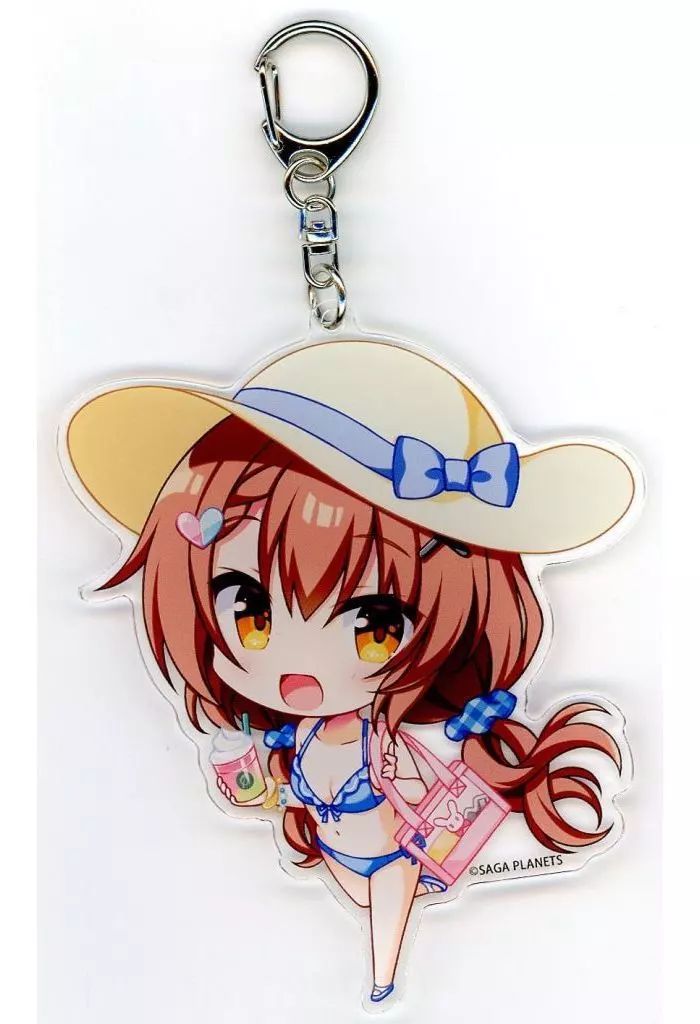 中古】キーホルダー 花咲ののか(Happy Summer) BIGアクリル