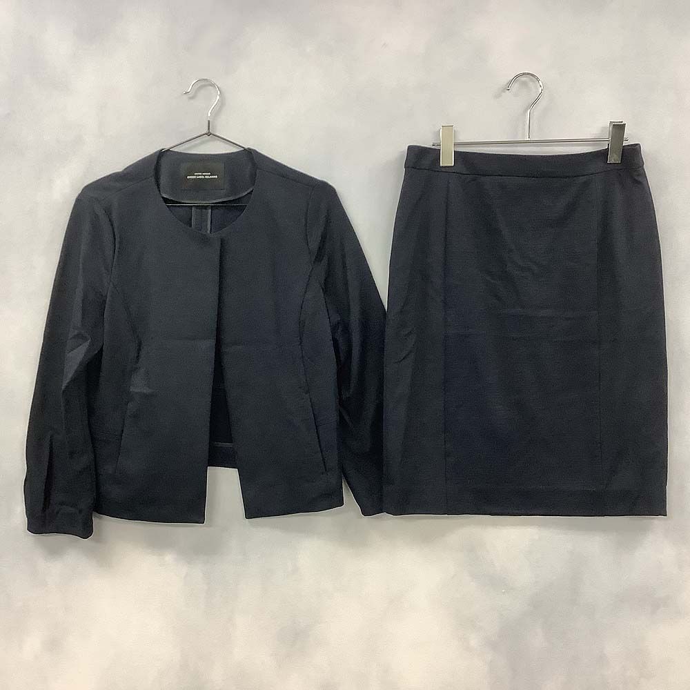 GREEN LABEL RELAXING グリーンレーベルリラクシング スカートスーツ