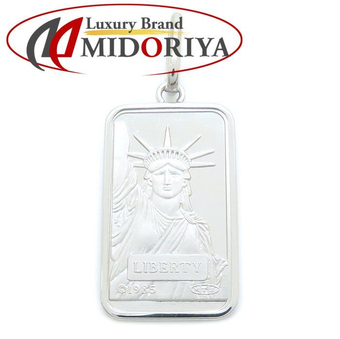 Pt 999.5 20ｇ インゴット トップ 自由の女神 999プラチナxPt 850プラチナ レディース 79120 FJ