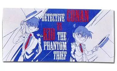 中古】タオル・手ぬぐい(キャラクター) 江戸川コナン＆怪盗キッド バス