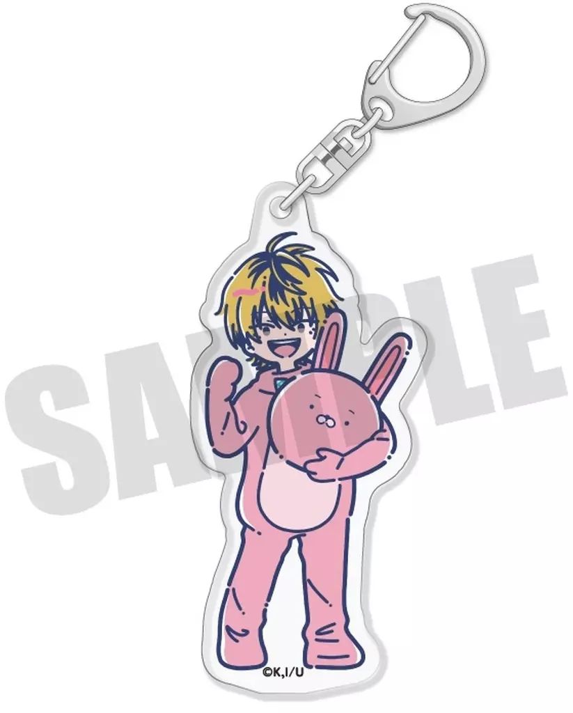 中古】キーホルダー 兎原跳吉 れとぽぷ アクリルキーホルダー 「うら