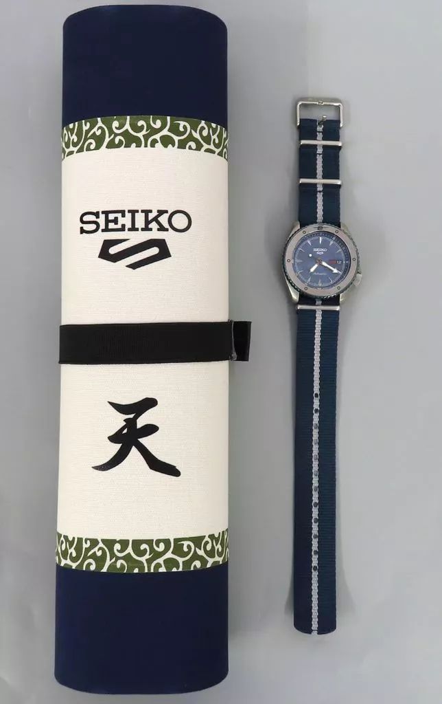 懐中時計･腕時計 うちはサスケモデル SBSA 091 コラボウォッチ naruto-ナルト-×セイコー 5スポーツ