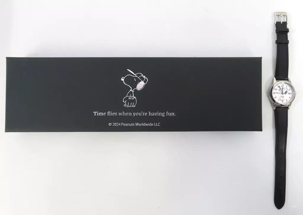 懐中時計･腕時計 スヌーピー CITIZEN エコ ドライブウォッチ シルバー PEANUTS SNOOPY おかいもの