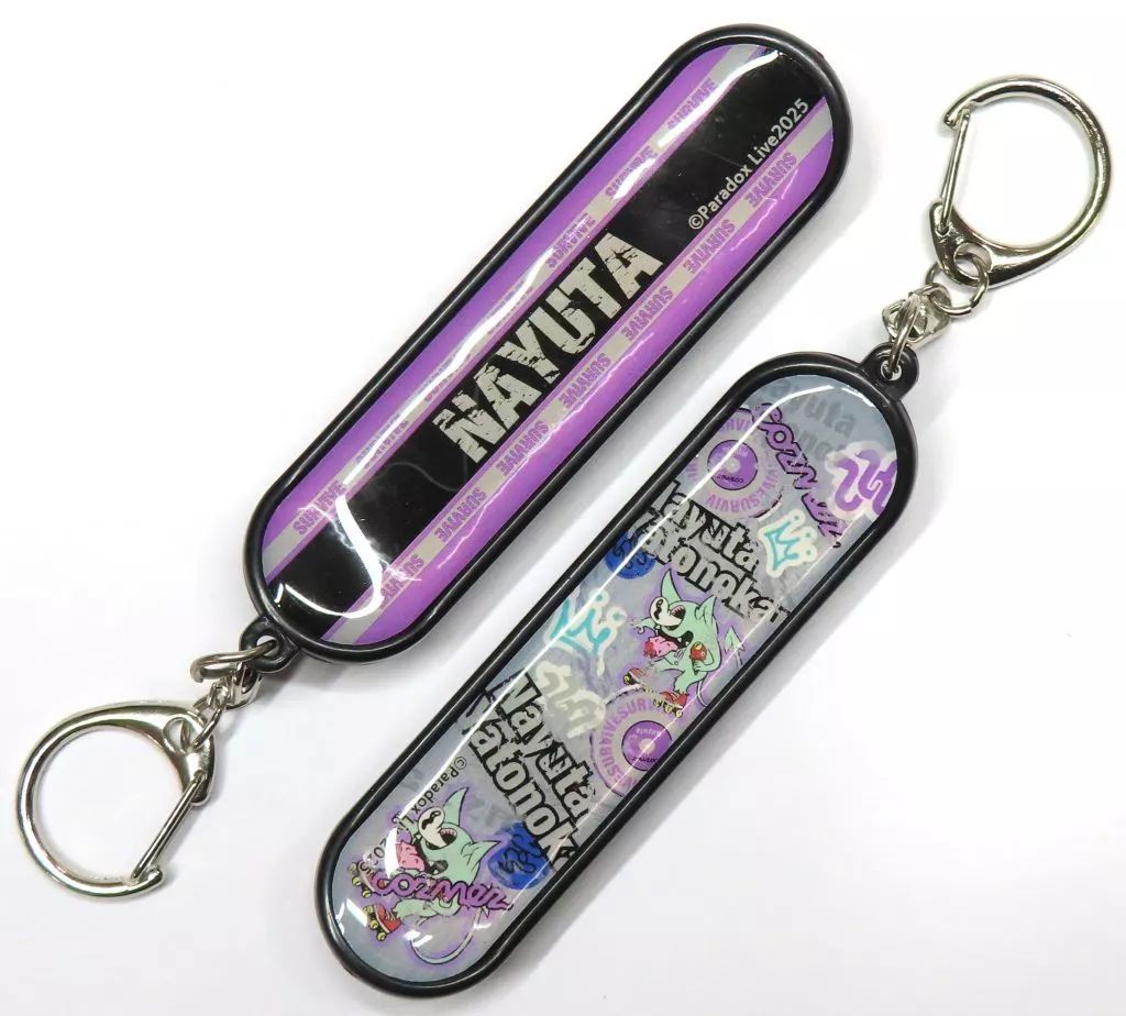 中古】キーホルダー 矢戸乃上那由汰 cozmez スケートボード