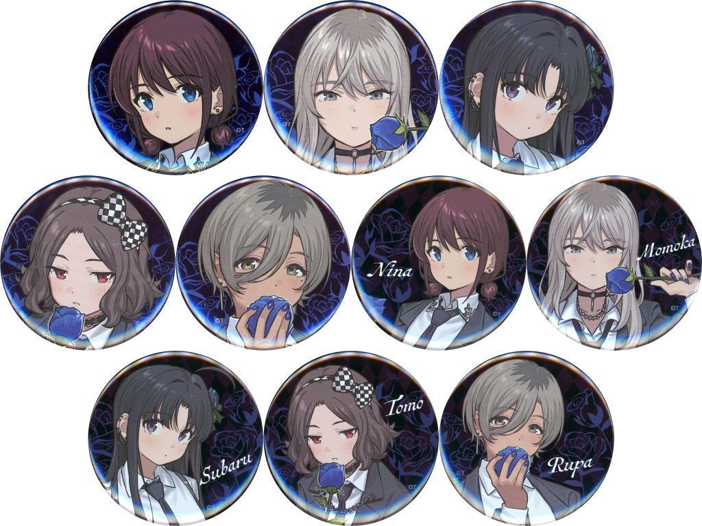 中古】バッジ・ビンズ 全10種セット 「ガールズバンドクライ