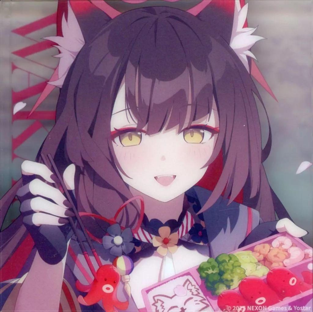 【中古】アクリルスタンド・アクリルパネル 狐坂ワカモ 与老師的独処時光 アクリルブロック 「ブルーアーカイブ」 中国限定