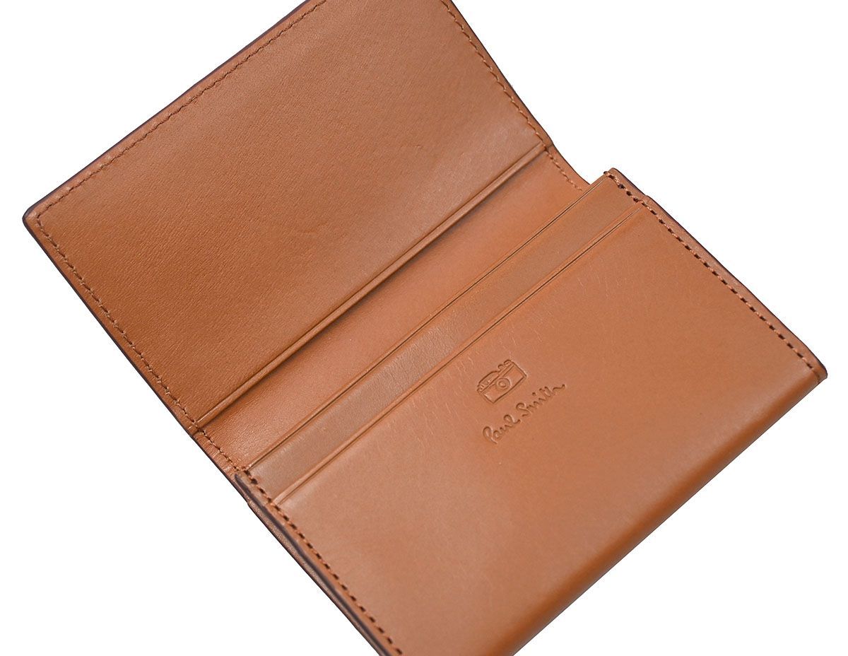 ポールスミス 名刺入れ メンズ レディース paulsmith カードケース プレゼント ギフト用 ポール スミス Paul Smith ベシタンストライプ牛革 名刺入れ 小物 メンズ