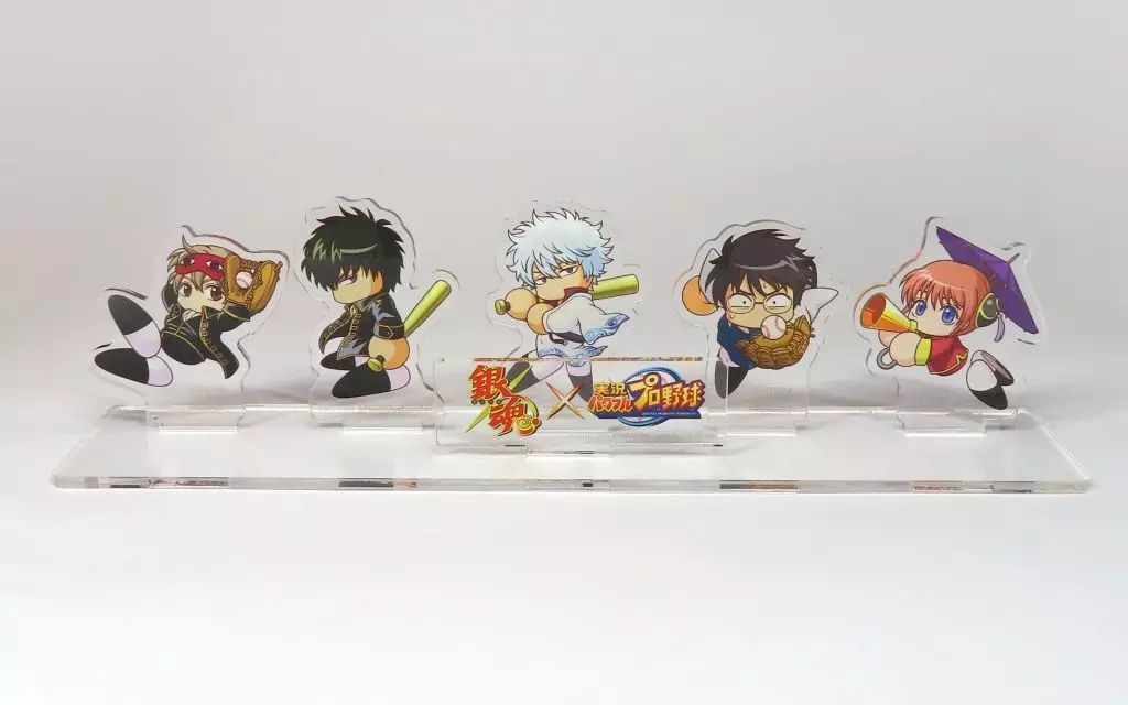 アクリルスタンド アクリルパネル 集合 アクリルスタンド5種類セット 銀魂×パワプロアプリ 抽選