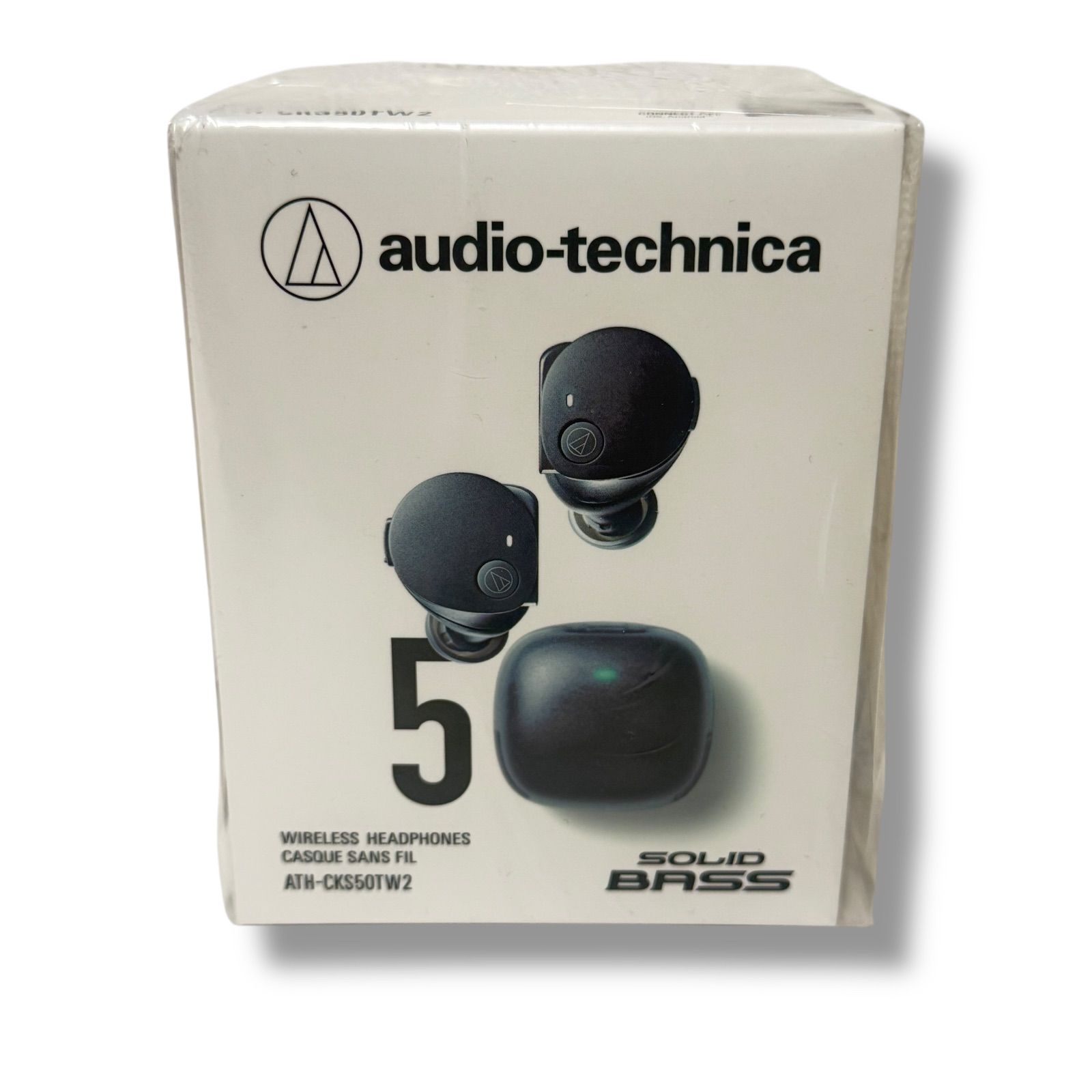 オーディオテクニカ ATH- BK E ワイヤレスイヤホン Bluetooth 5.3 ノイズキャンセリング オリジナルステッカー付き