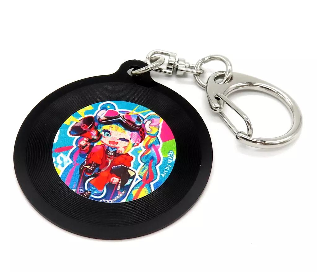 中古】キーホルダー 初音ミク レコード風キーホルダー 「CD マジカル