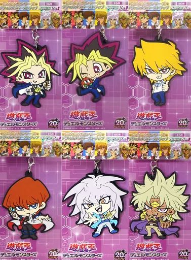 遊戯王　デフォルメラバーストラップ 中古】ストラップ(キャラクター) 全6種セット デフォルメラバー