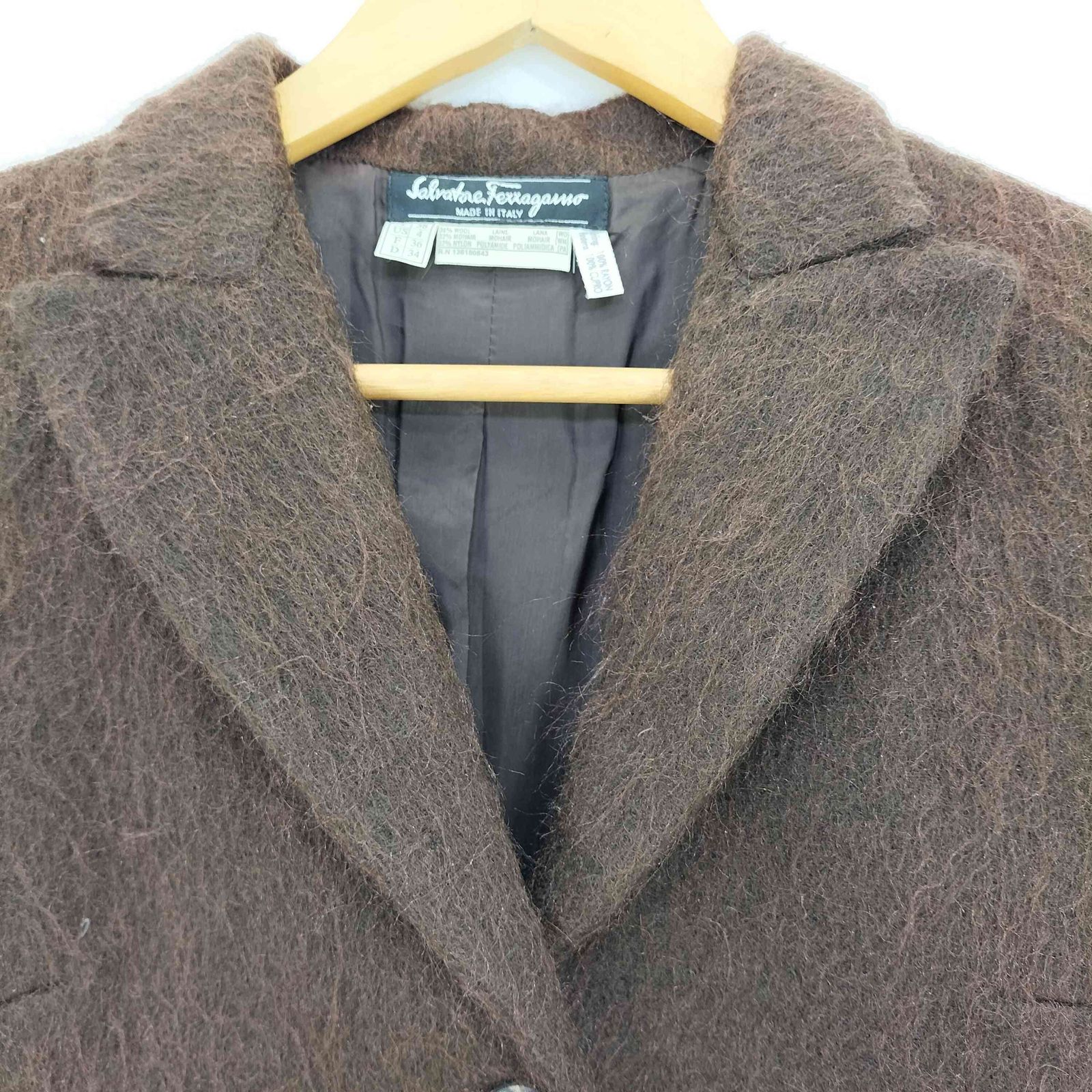 サルヴァトーレフェラガモ Salvatore Ferragamo イタリア製 レーヨン