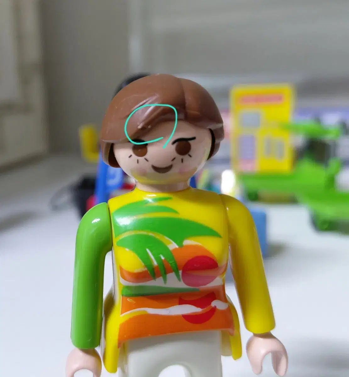 プレイモービル 3186 空港 開封（ボックスなし、空港内部建物なし