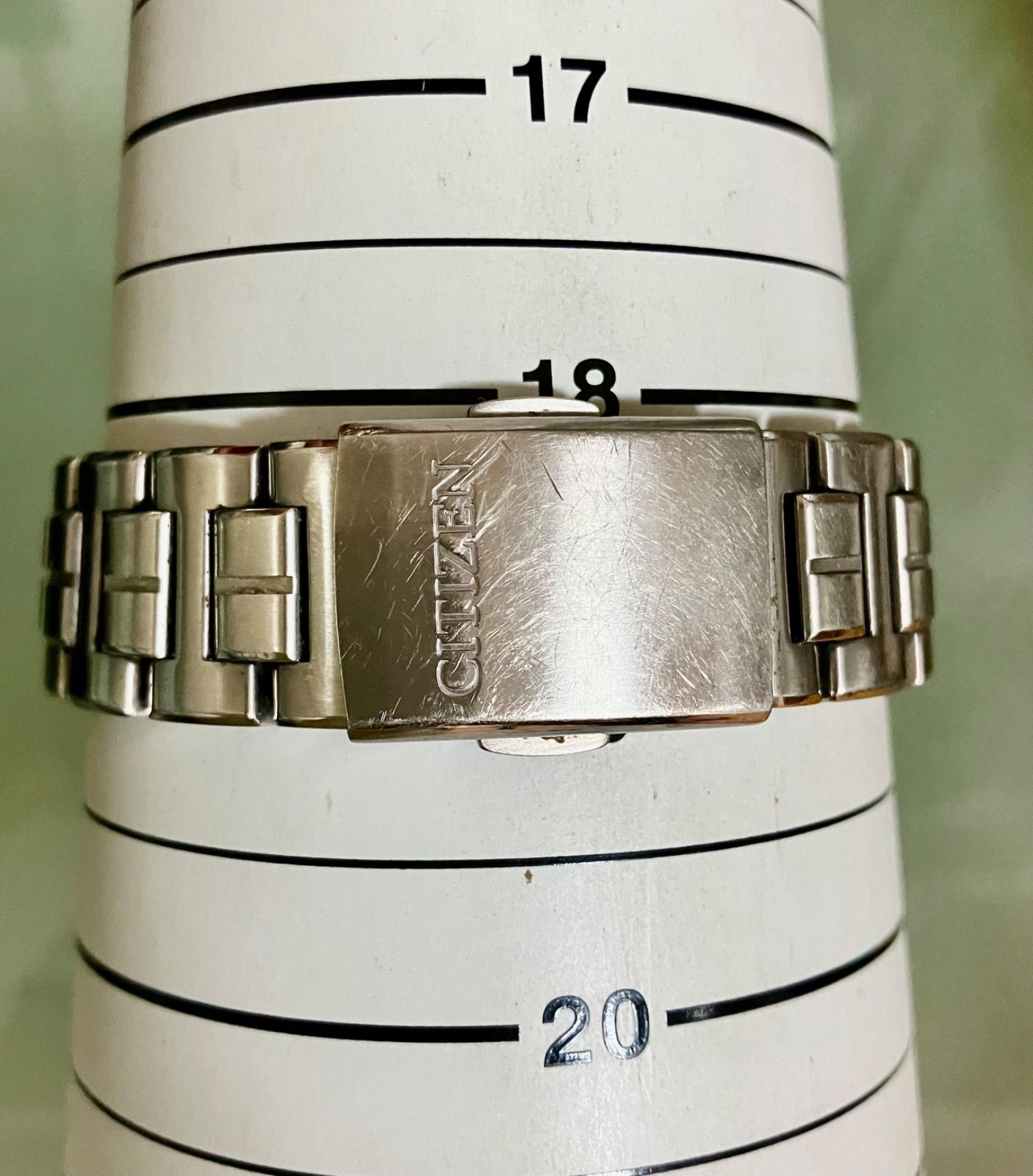 シチズン アテッサ GMT 電波ソーラー 軽量チタン H117-T014178 1円 