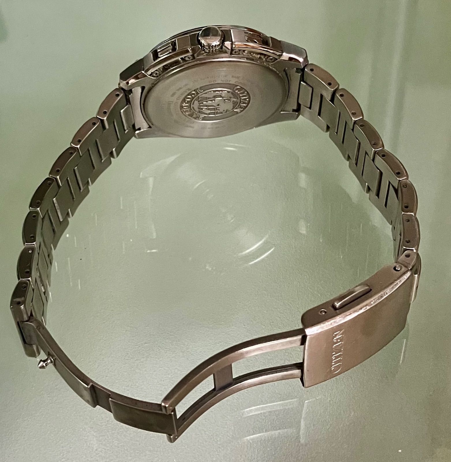 ☆稼働品☆CITIZEN シチズン/ATTESA アテッサ☆電波ソーラー☆チタン 