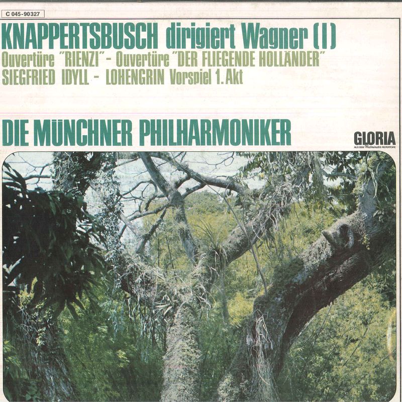 独LP Hans Knappertsbusch, Munchner Knappertsbusch Dirigiert Wagner