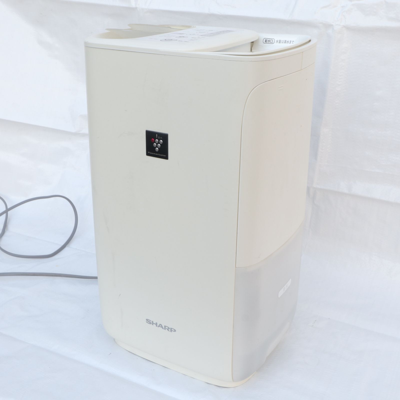 動作確認済/現状渡し】SHARP/シャープ 加熱気化式加湿器 HV-P55-W 2021