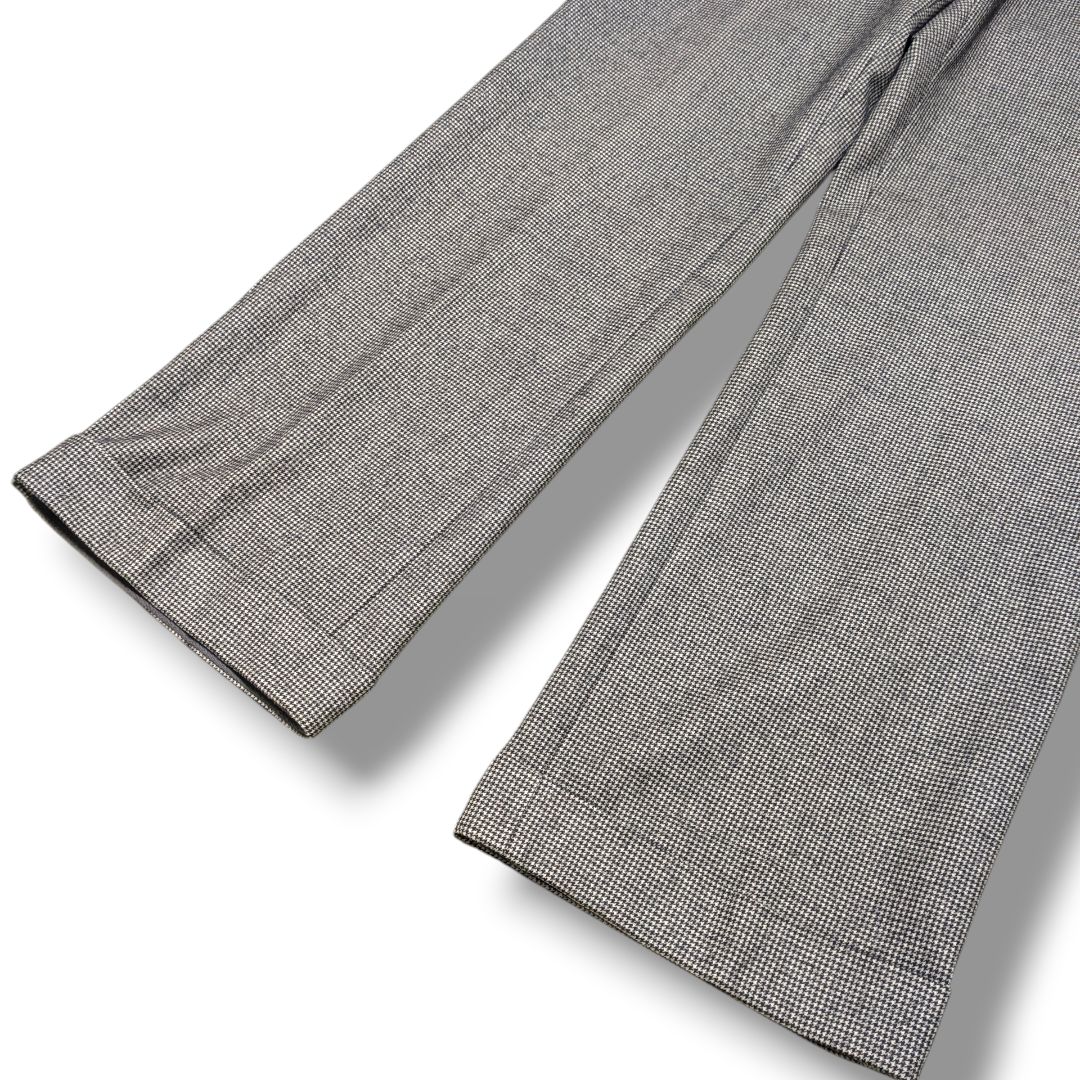 美品✨インコテックス スラックス super100's 通年ウール ダブル 46 INCOTEX インコテックス スラックス SUPER100's ウール カフ仕様