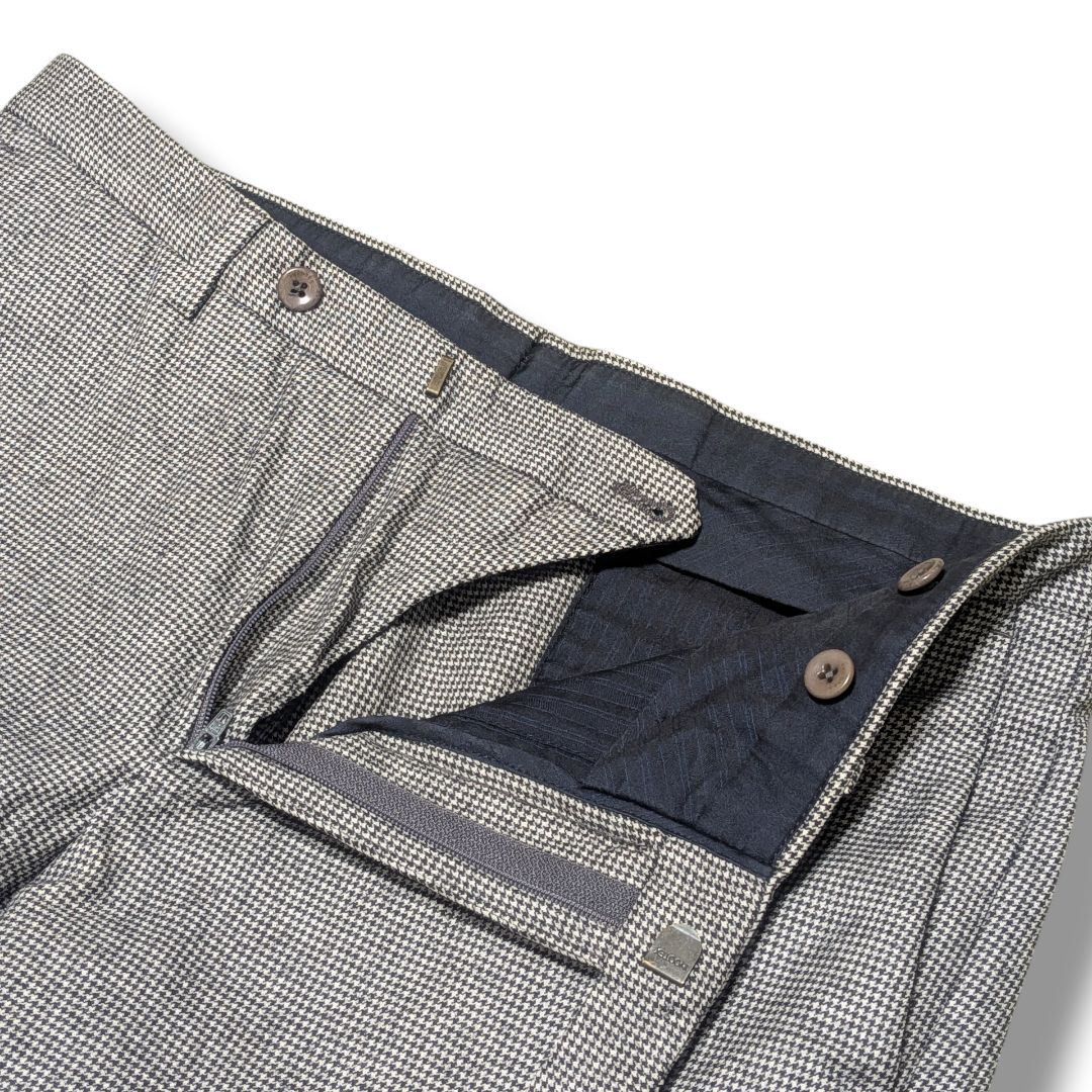 INCOTEX インコテックス スラックス SUPER100's ウール カフ仕様