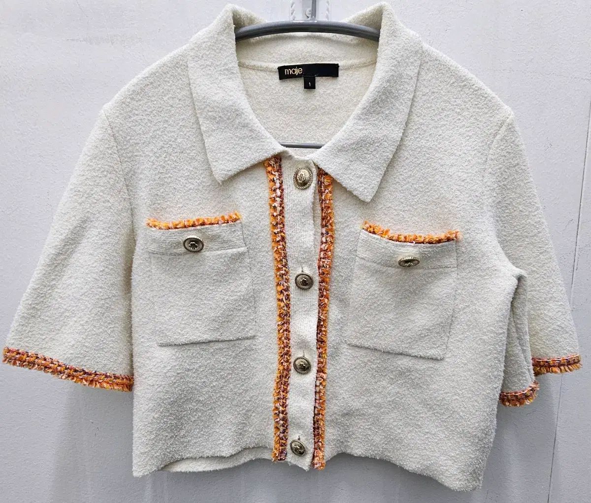 マージュ セットアップ麻 トップスのみ