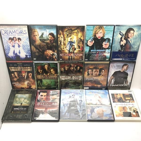 中古】まとめ現状品)洋画 50本セット(仮面の男、TAXIシリーズ、バイオ