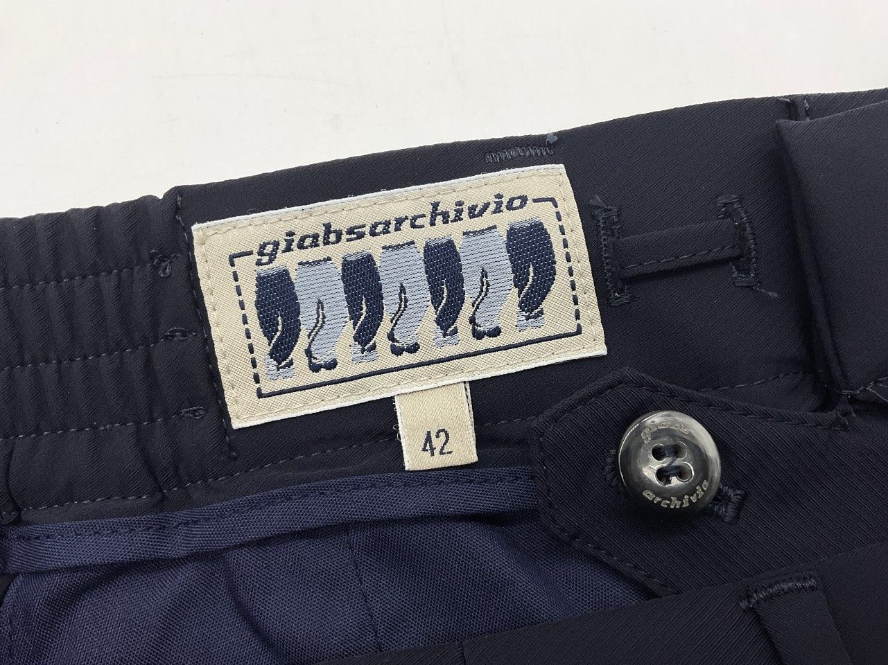 新品 42 giab's ARCHIVIO ジャブスアルキビオ マサッチョ 永久クリース