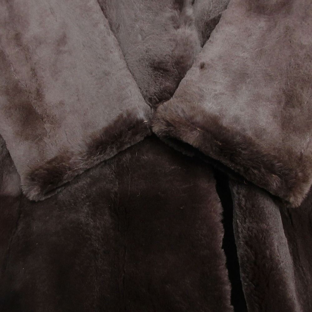 SILVER BLU IEMURA FUR 毛皮 コート ファー ジャケット ハーフ丈