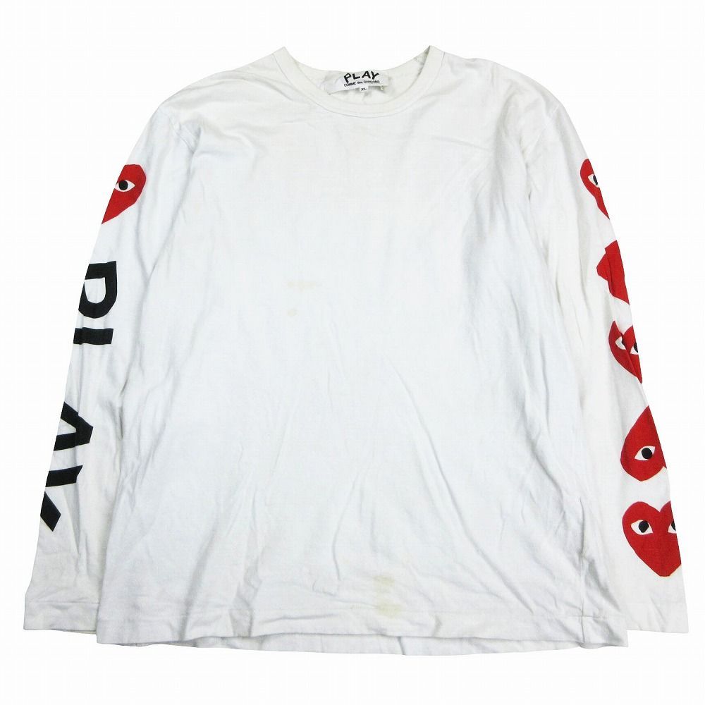 PLAY COMME des GARCONS プレイ コムデギャルソン ハート Tシャツ 長袖