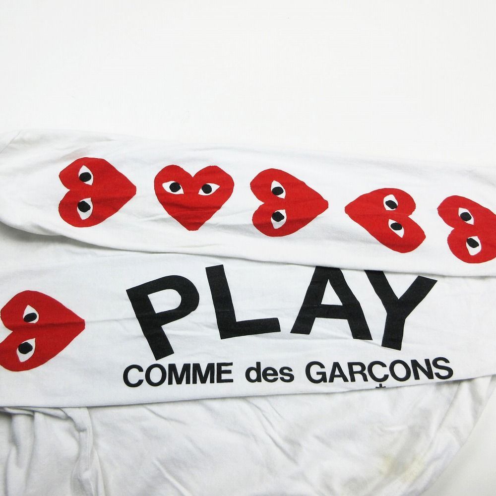 PLAY COMME des GARCONS プレイ コムデギャルソン ハート Tシャツ 長袖
