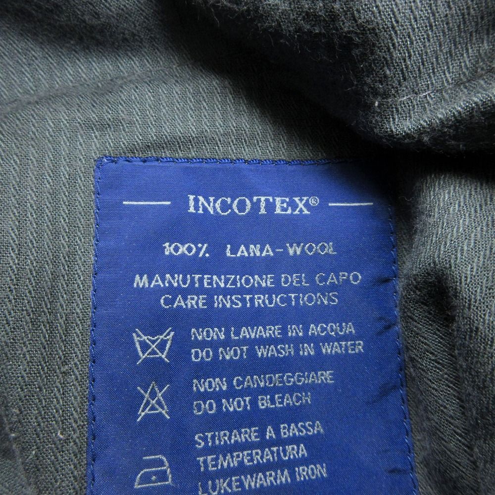 INCOTEX インコテックス スラックス パンツ SUPER 100s ウール