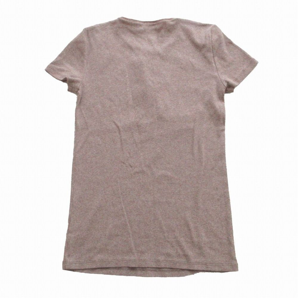 BRUNELLO CUCINELLI ブルネロクチネリ リブニット リボン Tシャツ 半袖