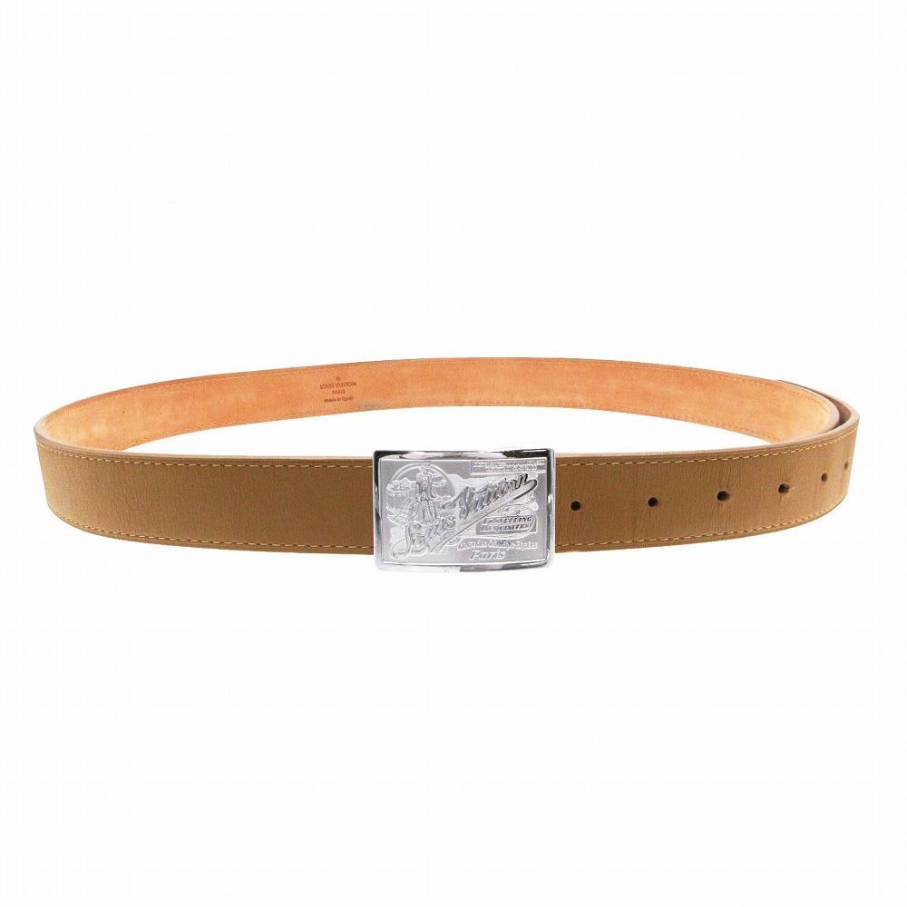 LOUIS VUITTON ルイヴィトン サンチュールジーンズ シルバーバックル