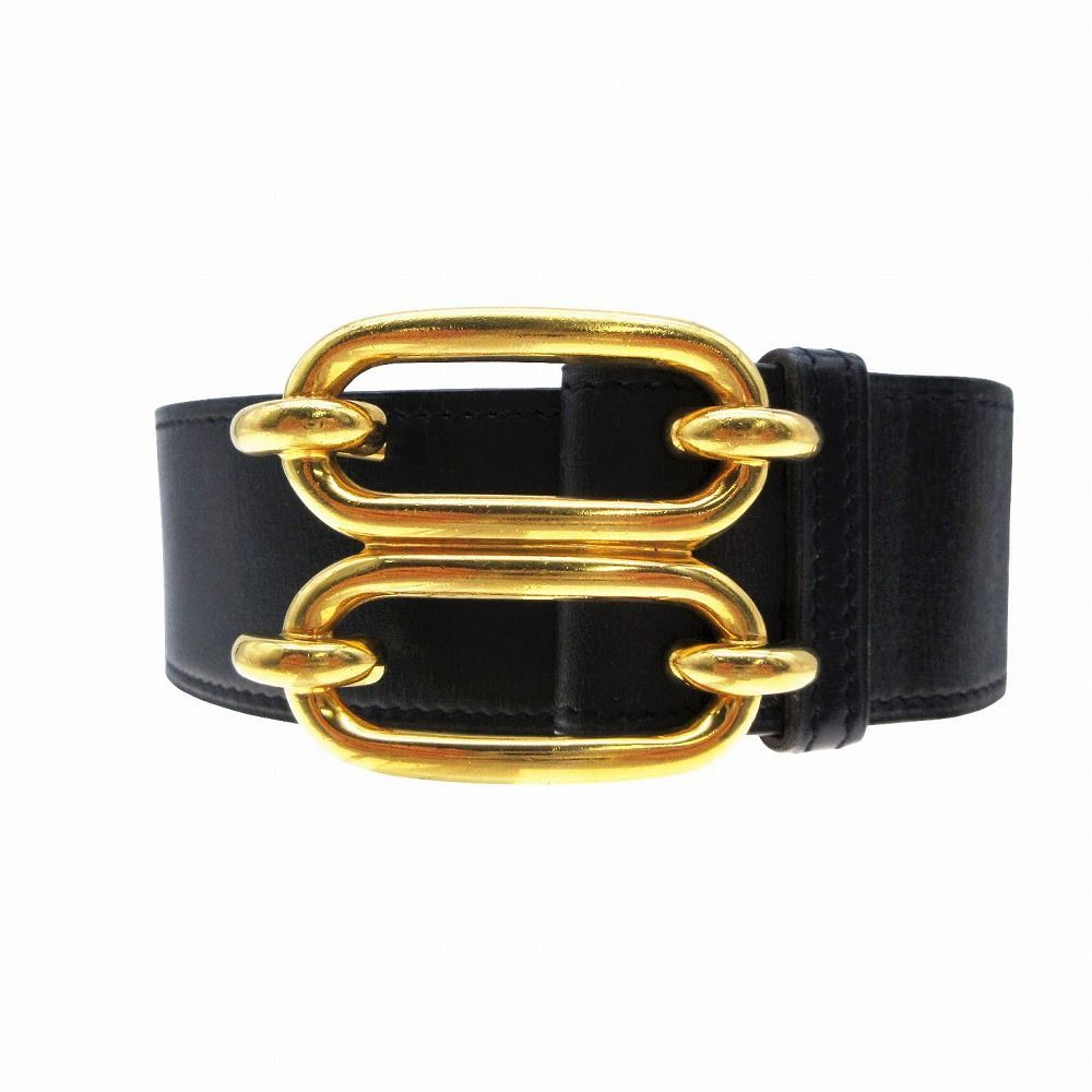 HERMES エルメス ヴィンテージ シェーヌダンクル ゴールドバックル