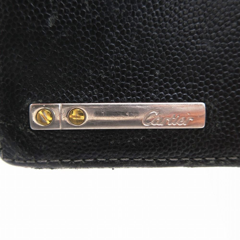 Cartier カルティエ サントス 長財布 財布 ロングウォレット レザー