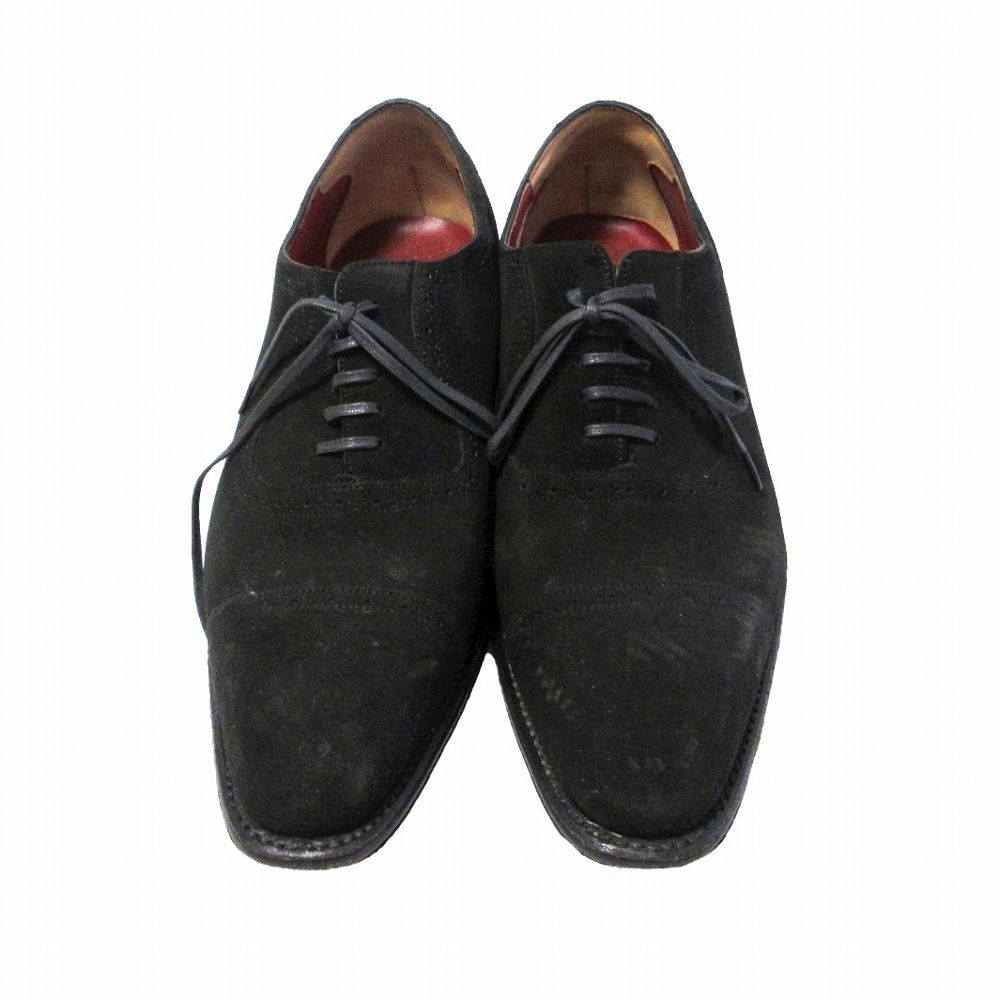 REGAL リーガル パンチドキャップトゥシューズ 406R ブラック サイズ