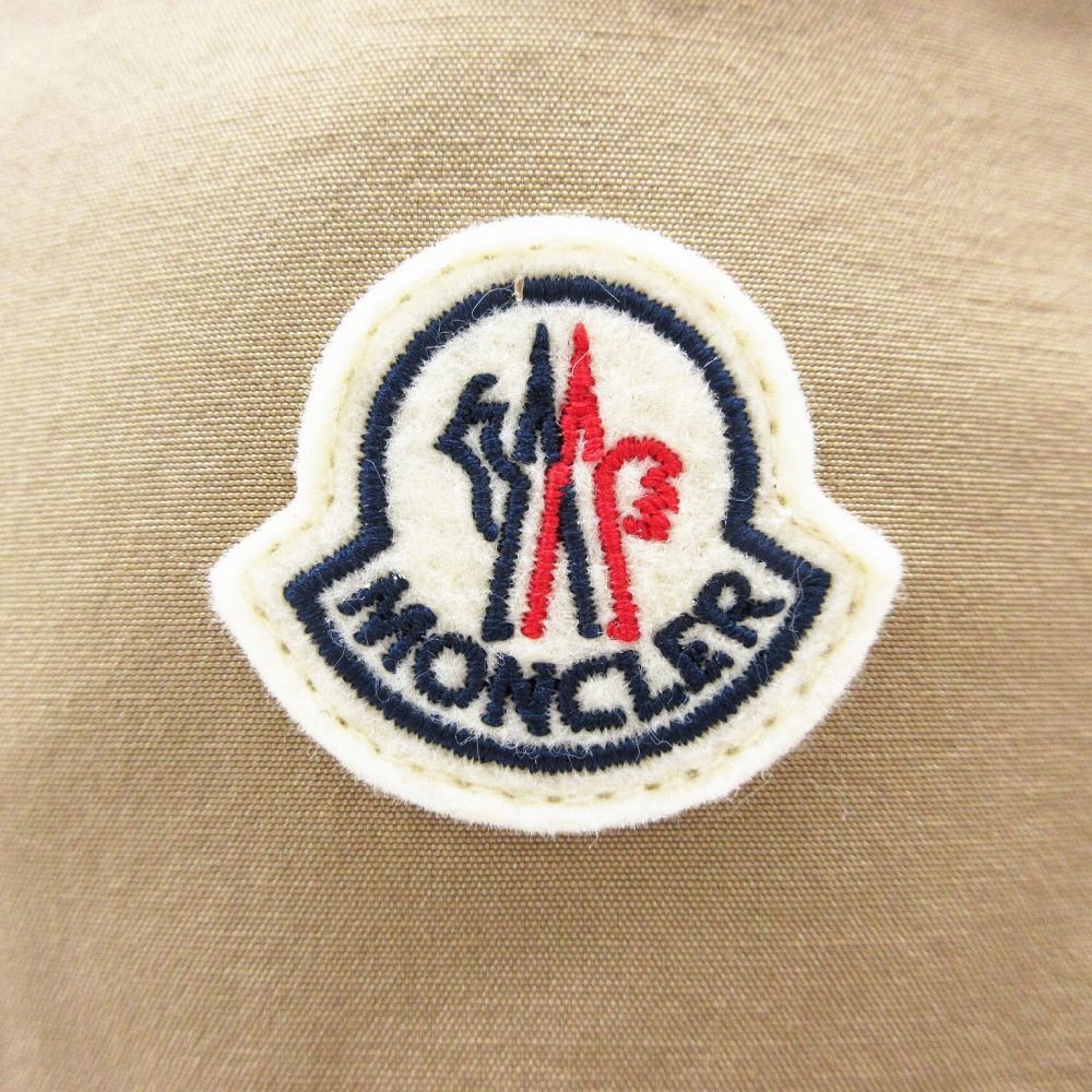 未使用品 MONCLER モンクレール ロゴワッペン バケットハット 帽子